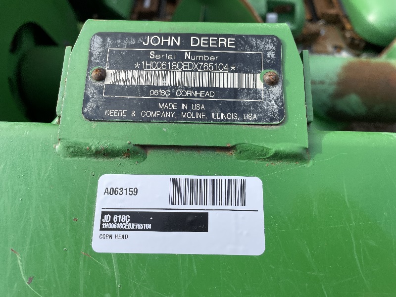 2014 JOHN DEERE 618C CORN HEAD