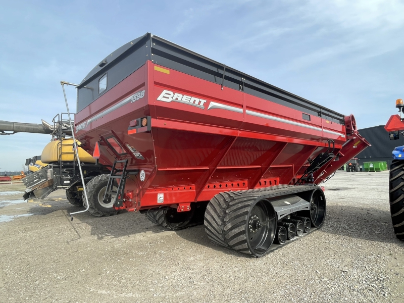 2024 BRENT 1598 DUAL-AUGER GRAIN CART (RED)