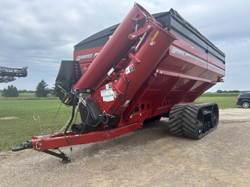 2024 BRENT 1198 DUAL-AUGER GRAIN CART (RED)