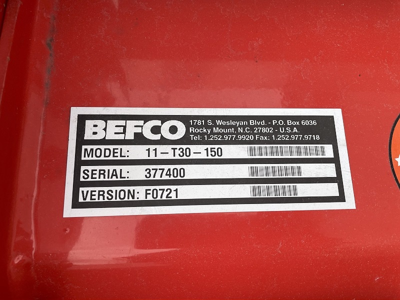 2022 BEFCO T30-150 ROTARY TILLER