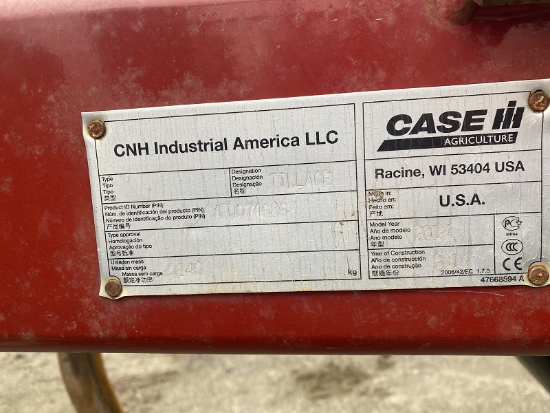 2014 CASE IH 870 DISK RIPPER