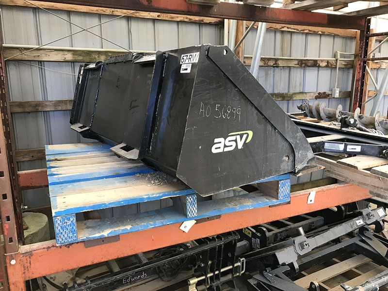 2023 ASV 67 INCH DIRT BUCKET