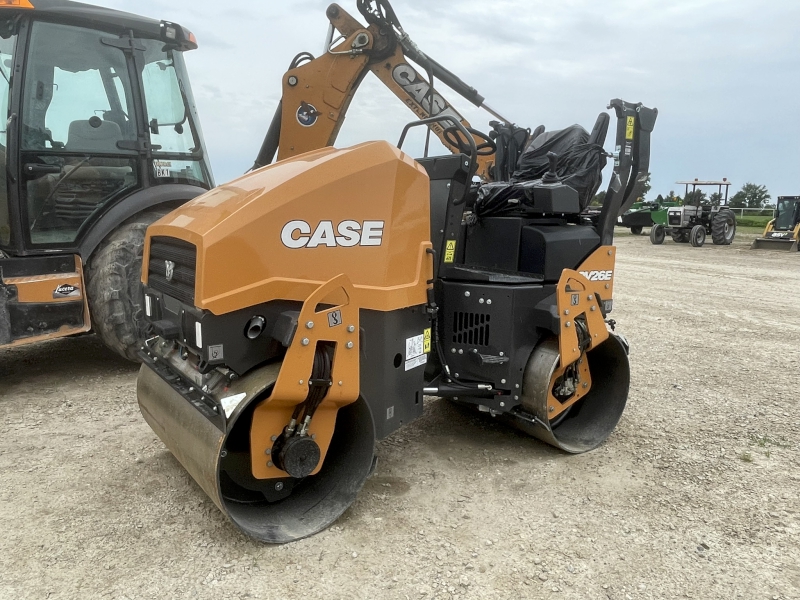 2024 CASE DV26E VIBRATORY TANDEM ROLLER