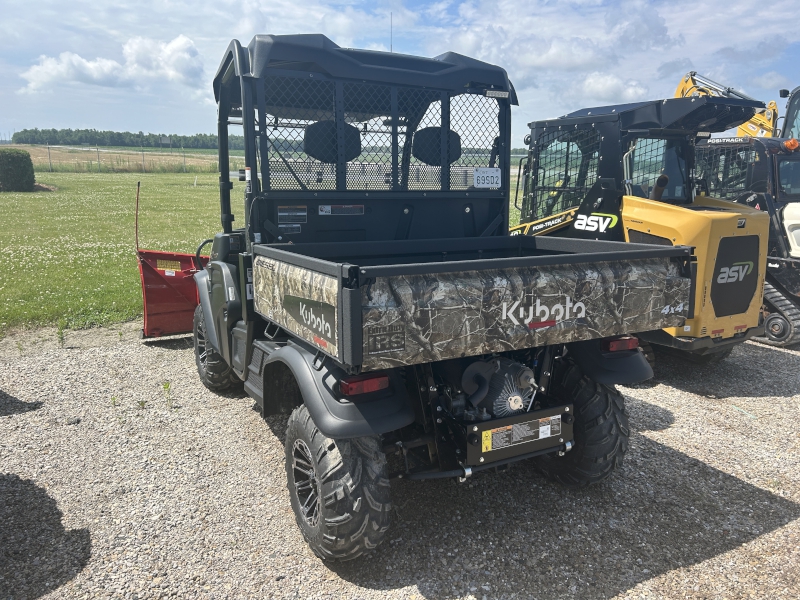 2022 KUBOTA 1120D UTILITY VEHICLE WITH PLOW