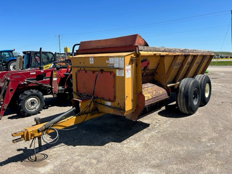 1998 KNIGHT 8018 PRO TWIN SLINGER MANURE SPREADER