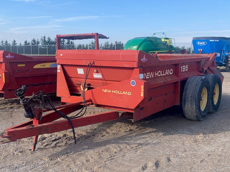 1999 NEW HOLLAND 195 MANURE SPREADER