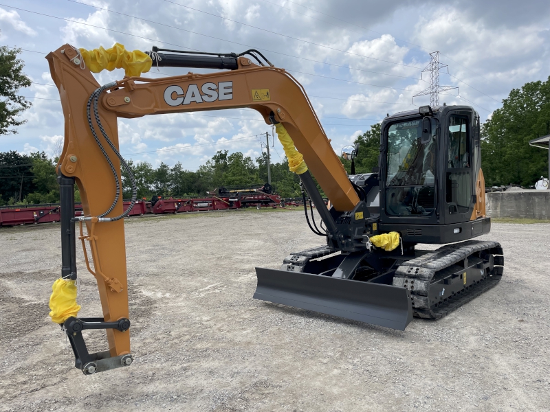 2023 CASE CX80C MIDI EXCAVATOR WITH DOZER