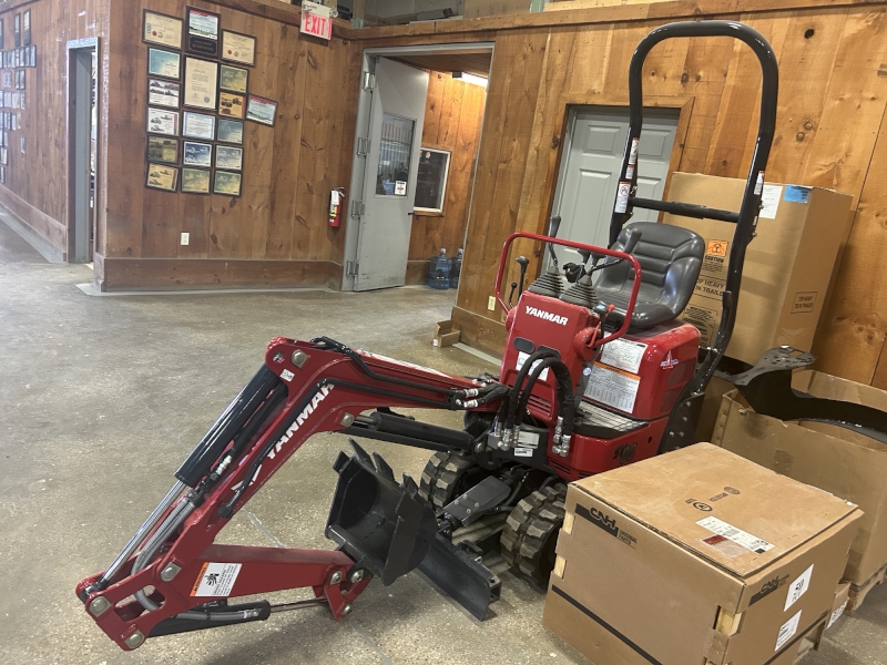 2023 YANMAR SV08 MINI EXCAVATOR