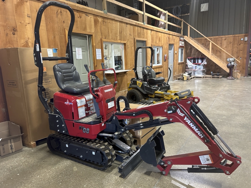 2023 YANMAR SV08 MINI EXCAVATOR