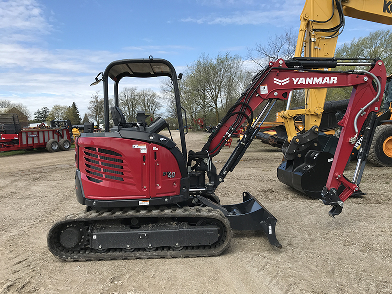 2023 YANMAR SV40-6WAY MINI EXCAVATOR