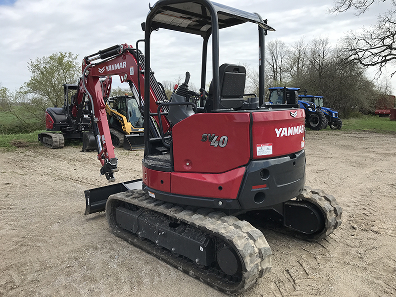 2023 YANMAR SV40-6WAY MINI EXCAVATOR