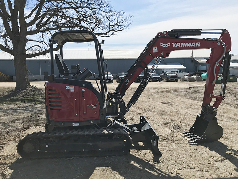 2023 YANMAR VIO35-6A MINI EXCAVATOR