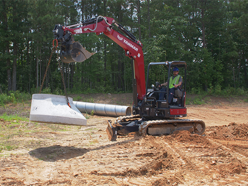 2023 YANMAR VIO50-6A MINI EXCAVATOR