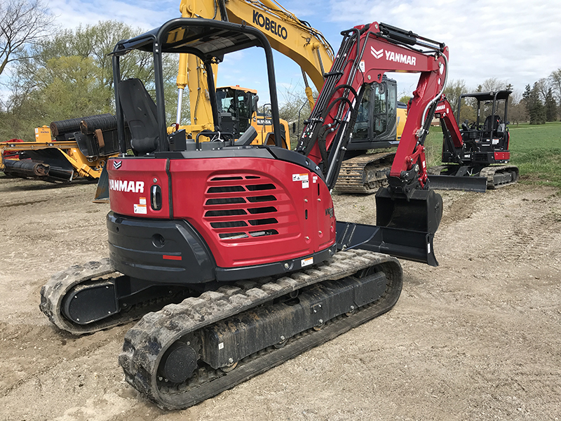 2023 YANMAR VIO55-6A-AB MINI EXCAVATOR