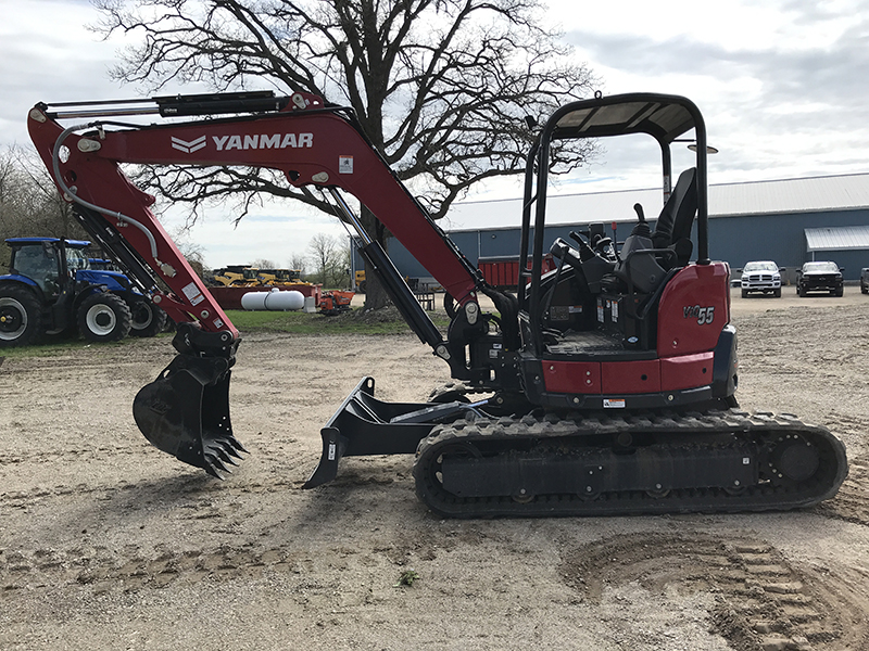 2023 YANMAR VIO55-6A-AB MINI EXCAVATOR