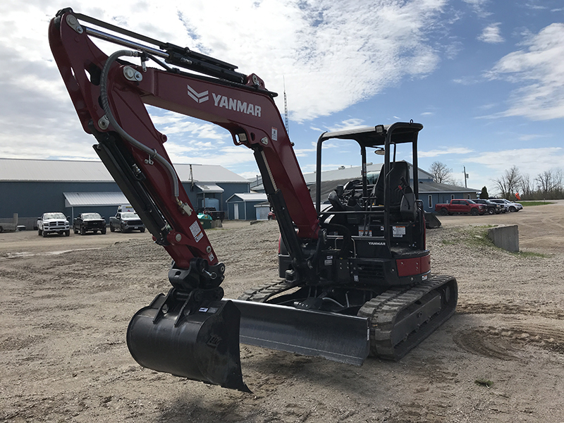 2023 YANMAR VIO55-6A-AB MINI EXCAVATOR