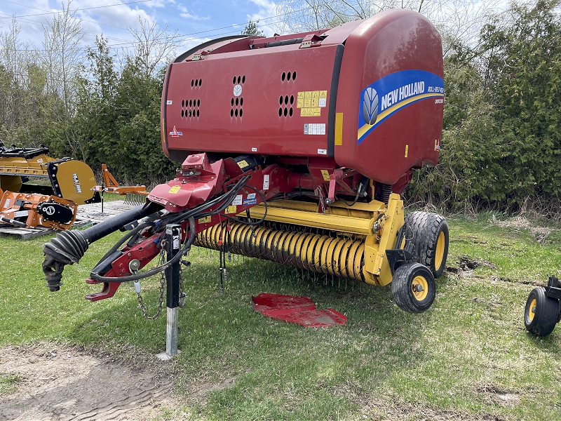 2018 NEW HOLLAND ROLLBELT450 CROPCUTTER ROUND BALER