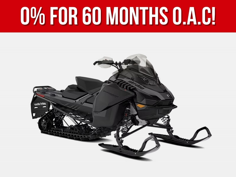 2025 SKI-DOO BACKCOUNTRY ADRENALINE 850 E-TEC  SNOWMOBILE