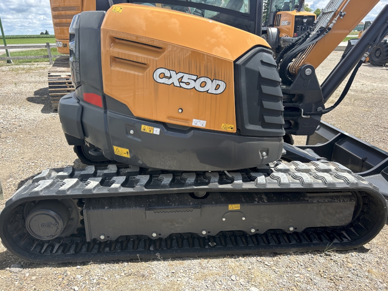 2024 CASE CX50D MINI EXCAVATOR