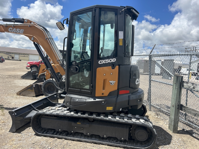 2024 CASE CX50D MINI EXCAVATOR