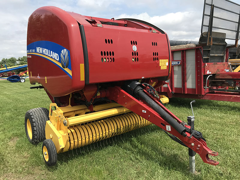 2016 NEW HOLLAND ROLLBELT450 4 X 5 CROPCUTTER ROUND BALER