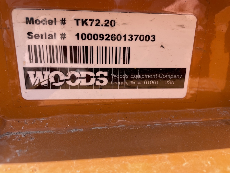 2024 WOODS EQUIPMENT TK72.20 FINISHING MOWER