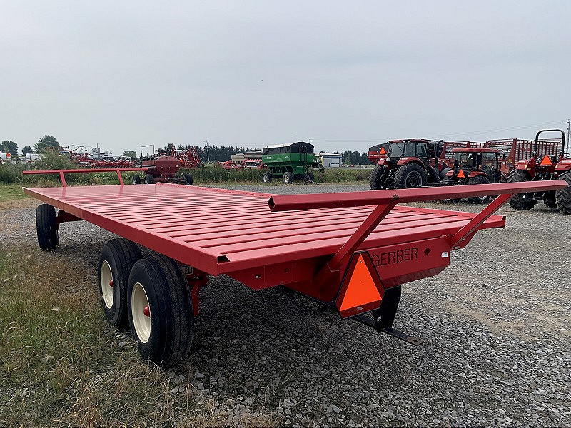 2019 CREEKBANK 25 FOOT HAY RACK ON HORST 265 WAGON GEAR