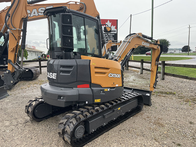 2024 CASE CX50D MINI EXCAVATOR