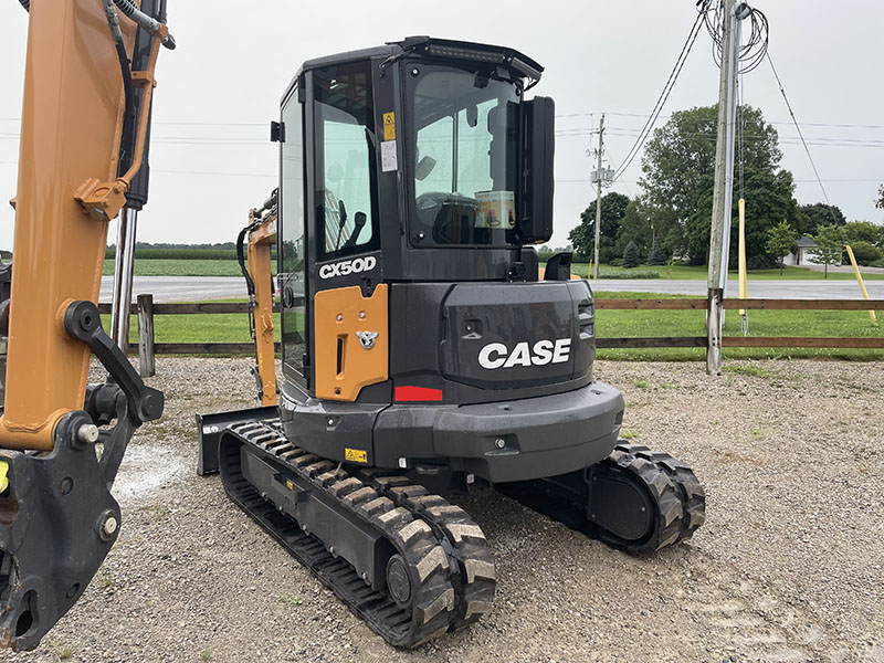 2024 CASE CX50D MINI EXCAVATOR