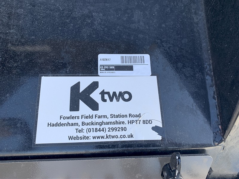 2024 KTWO EVO 1820 MANURE SPREADER ***CALL FOR SPECIAL DEMONSTRATOR PRICING***