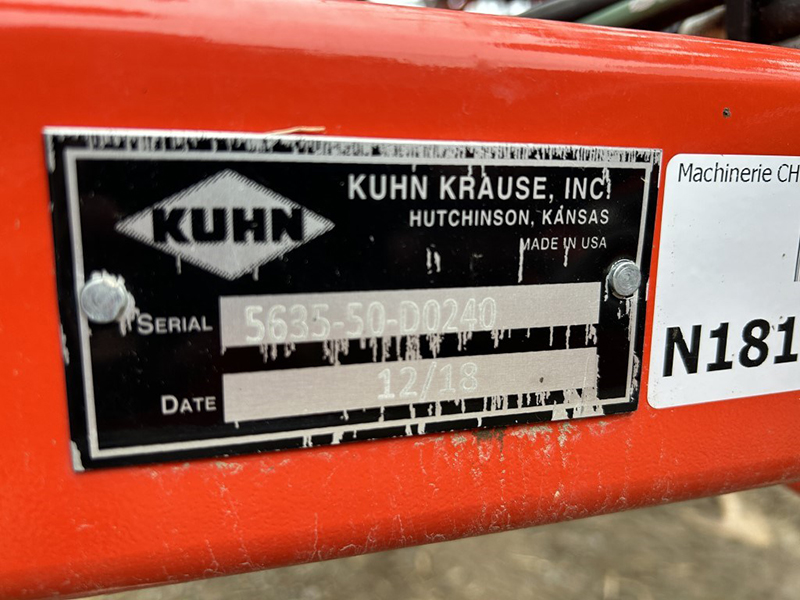 2018 KUHN-KRAUSE 5635-50 FIELD CULTIVATOR