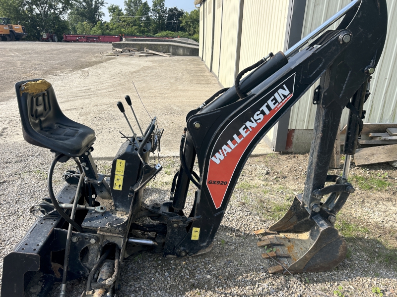 2015 WALLENSTEIN GX920 BACKHOE SKID STEER ATTACHMENT