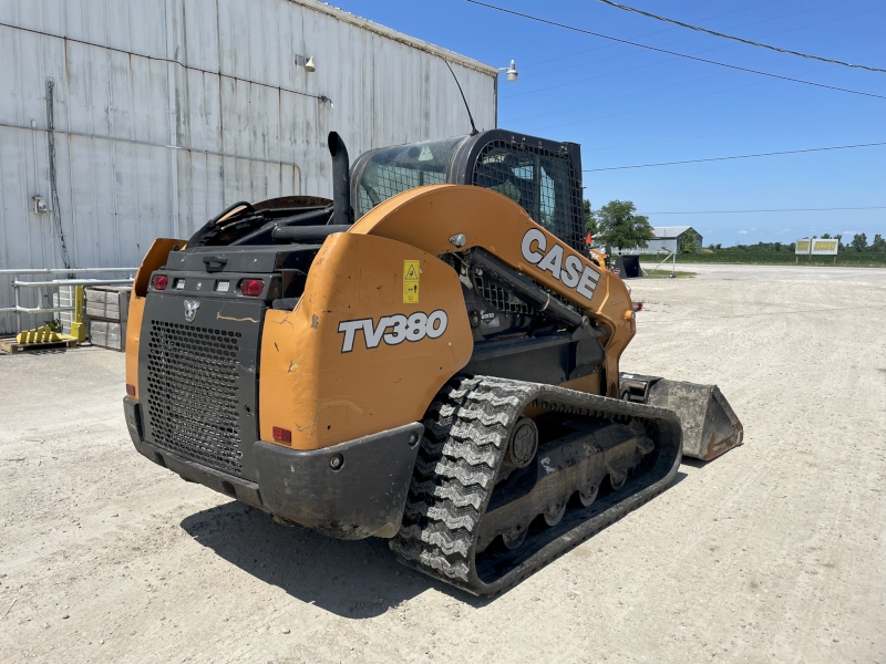 2018 CASE TV380 COMPACT TRACK LOADER