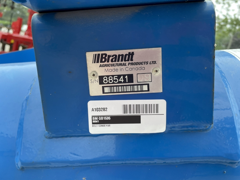 2009 BRANDT GB1535 BELT CONVEYOR