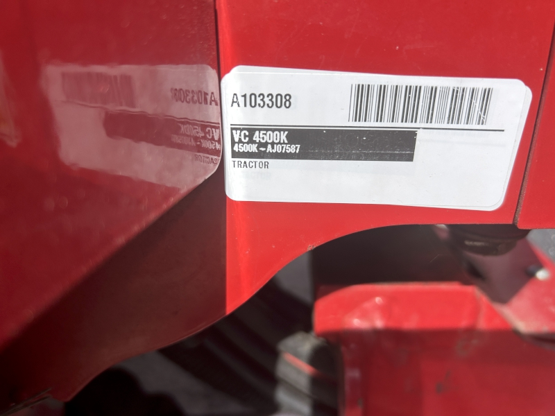 2018 VENTRAC 4500K COMPACT TRACTOR