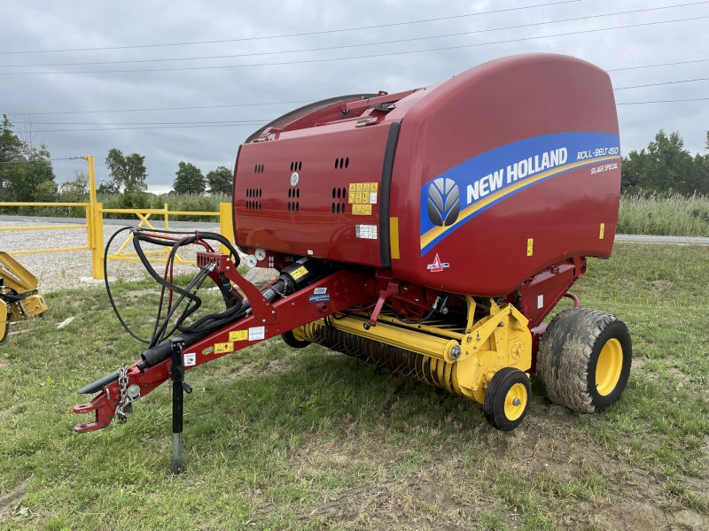 2019 NEW HOLLAND RB450 ROUND BALER