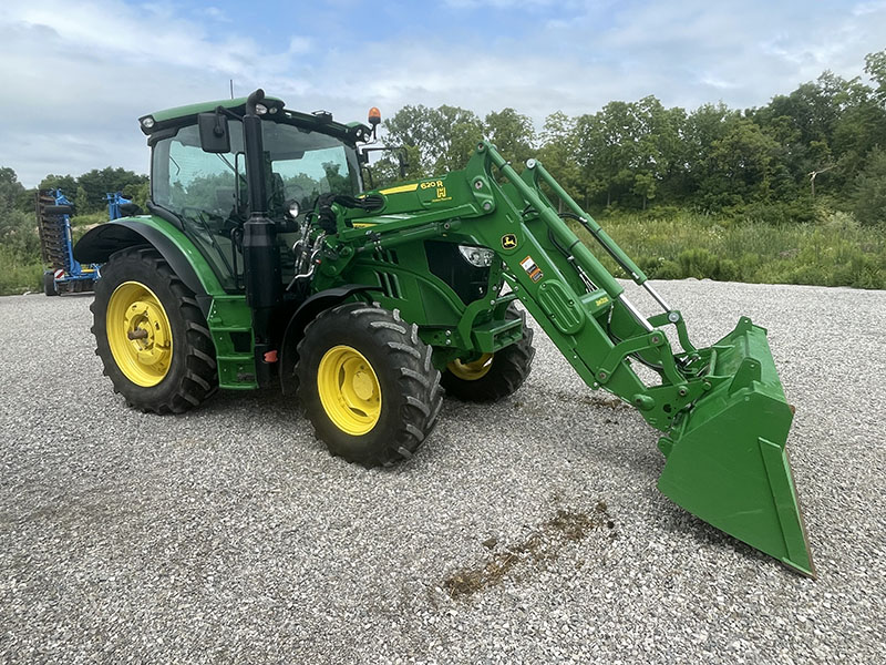 2020 JOHN DEERE 6110R CAB TRACTOR WITH LOADER