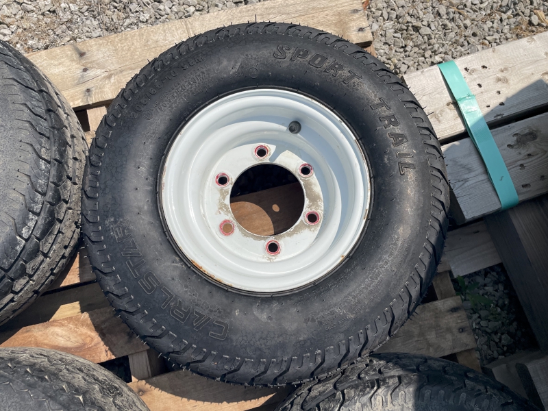 SET OF 4 CARLISLE 20.5X8 TIRES