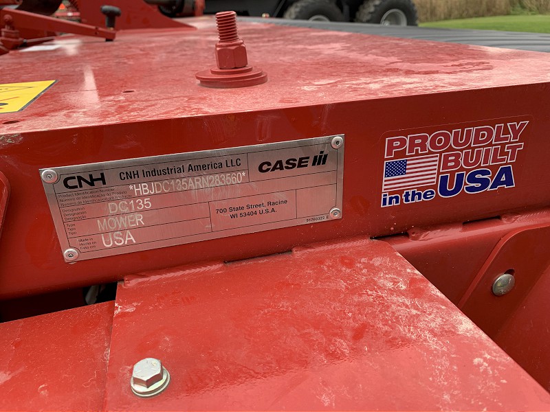 2025 CASE IH DC135 DISC MOWER CONDITIONER