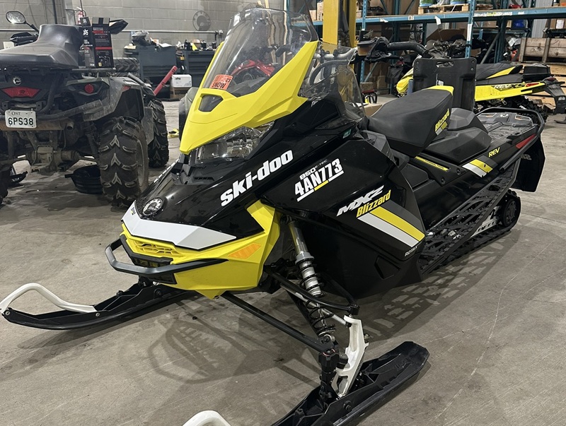 2018 SKI-DOO MXZ BLIZZARD 850 E-TEC SNOWMOBILE