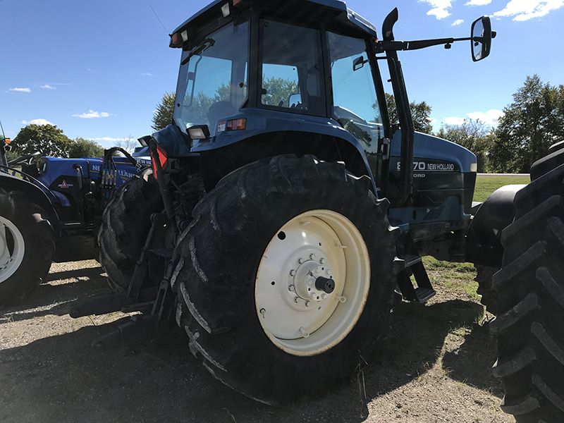 1997 NEW HOLLAND FORD 8670 TRACTOR