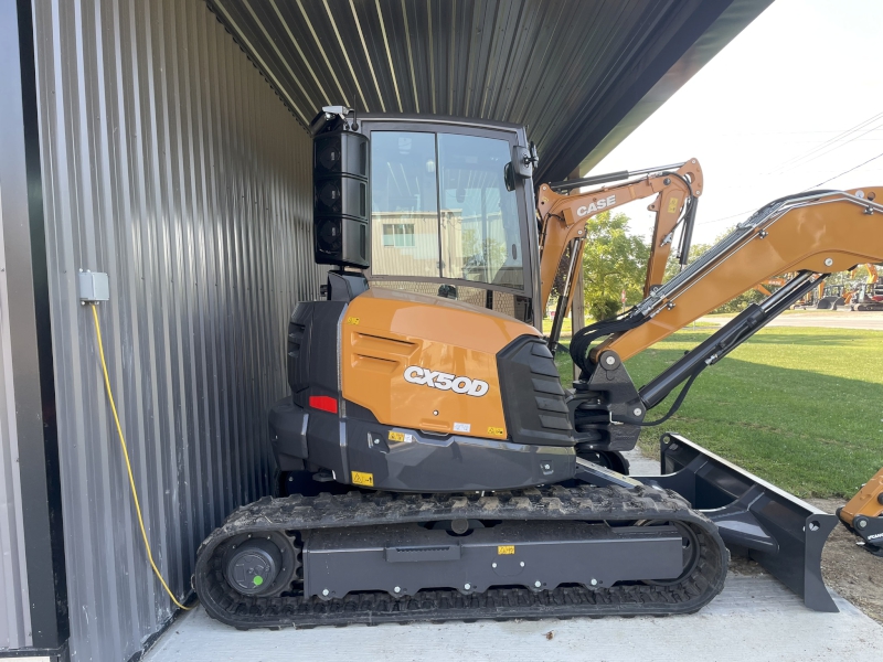 2024 CASE CX50D MINI EXCAVATOR