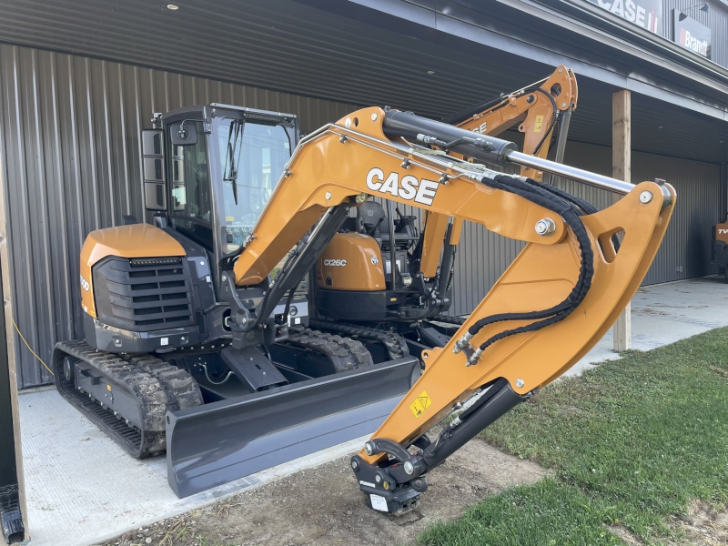 2024 CASE CX50D MINI EXCAVATOR