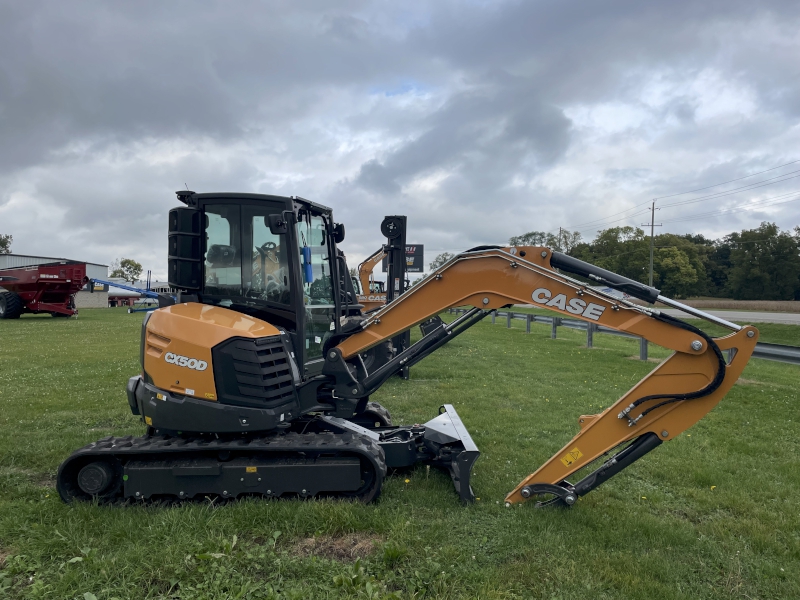 2024 CASE CX50D MINI EXCAVATOR