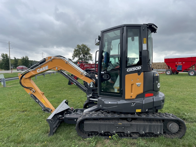 2024 CASE CX50D MINI EXCAVATOR