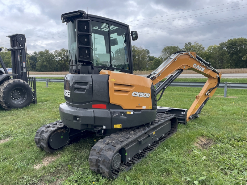 2024 CASE CX50D MINI EXCAVATOR