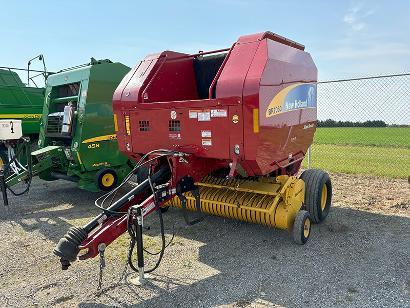 2010 NEW HOLLAND BR7060 SILAGE SPECIAL ROUND BALER