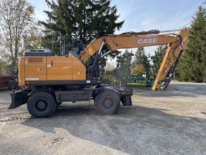 2024 CASE WX160E WHEELED EXCAVATOR