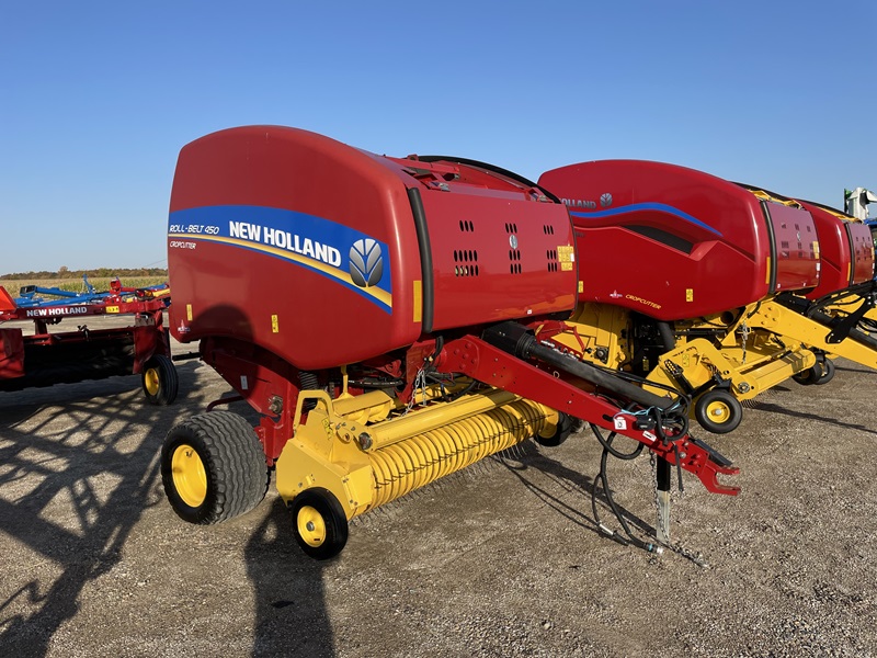 2018 NEW HOLLAND RB450 ROUND BALER