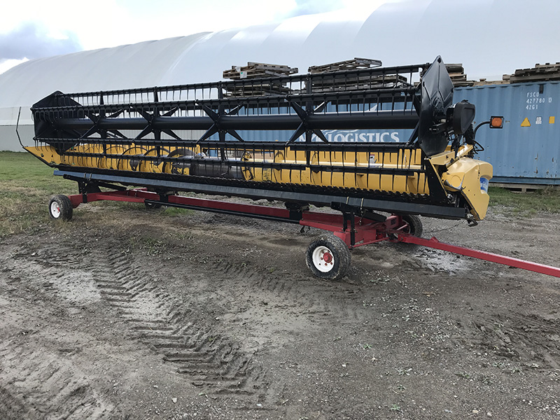 1998 NEW HOLLAND TR98 COMBINE WITH FLEX HEAD